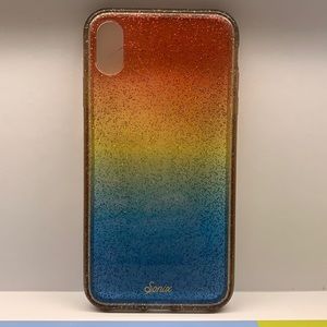 iPhone X Case, Sonix, Rainbow Glitter